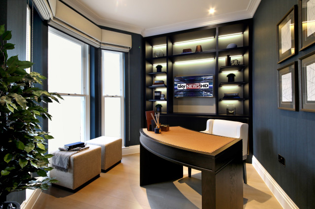 Bishops Row Study moderne-bureau-a-domicile