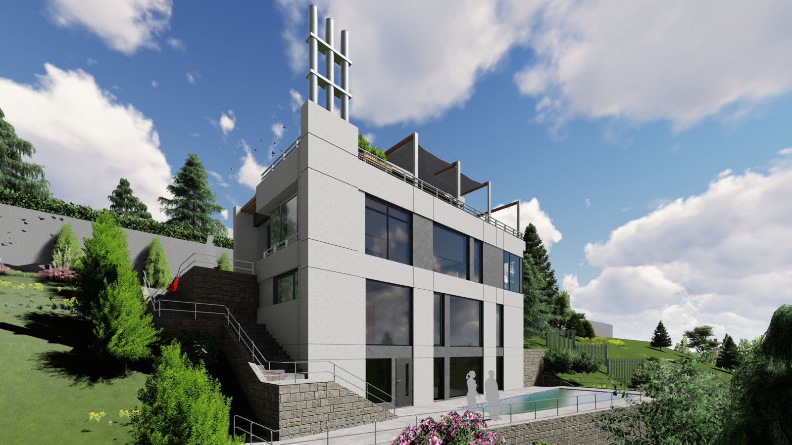 Индивидуальный жилой дом DOMUS