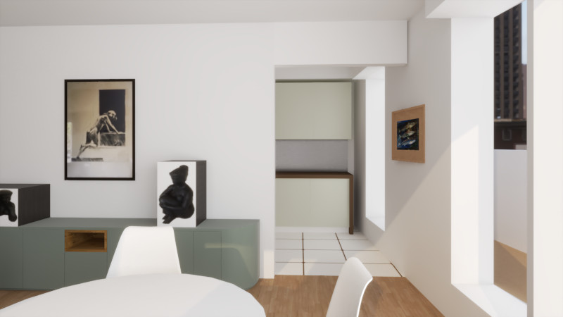 Décloisonnement de 90m²