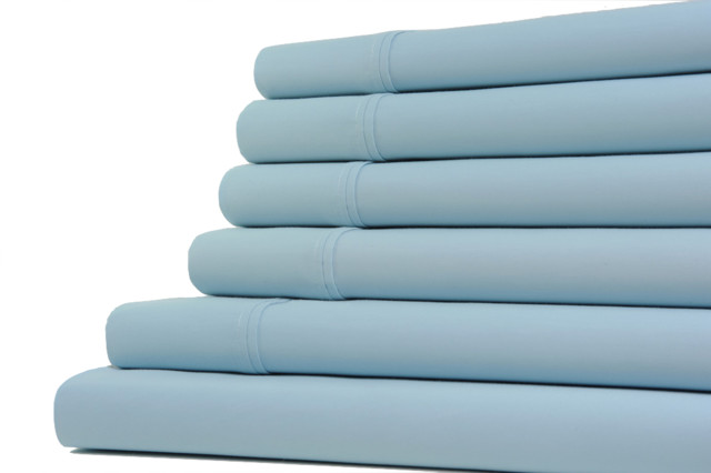 Kathy Ireland Home 1200 Thread Count 6 Piece Sheet Sets, 6 Colors