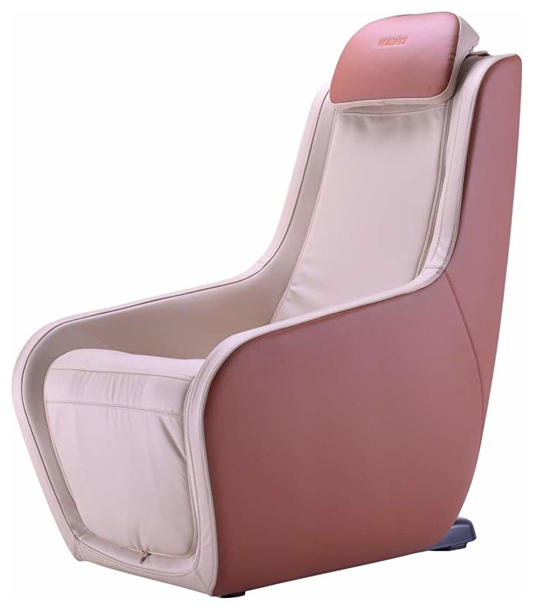 HoMedics HMC100 Massage Chair, Ivory, Caramel Contemporary Massage