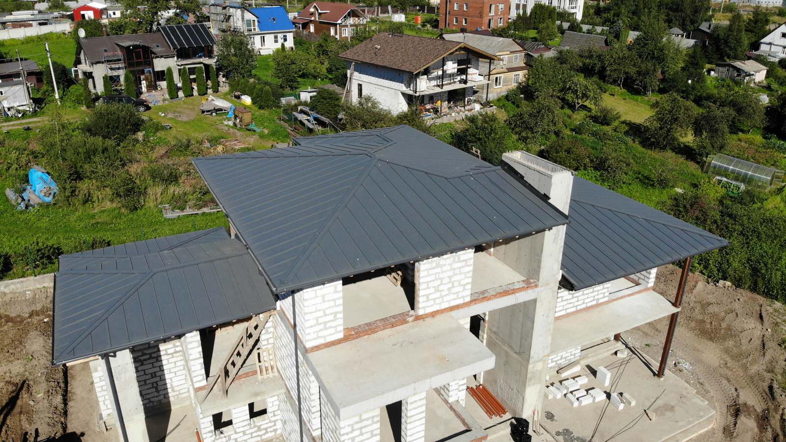 Фальцевая кровля от Гранд Лайн