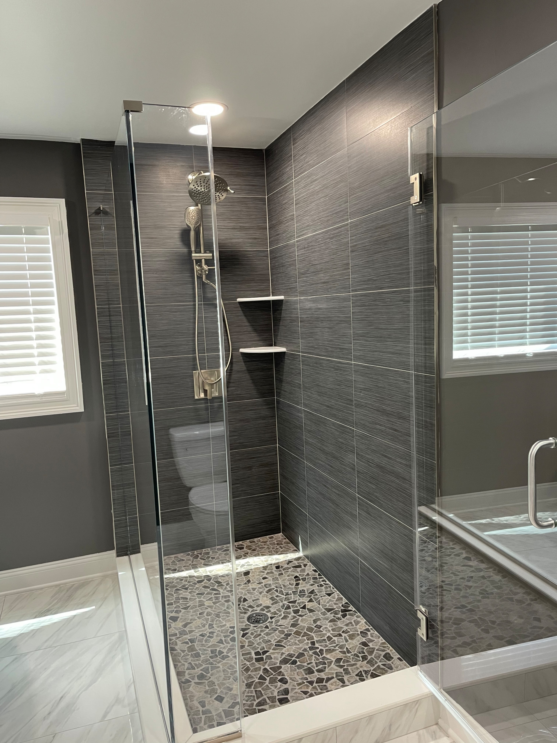 Custom Bathroom sleek , contemporary vibe