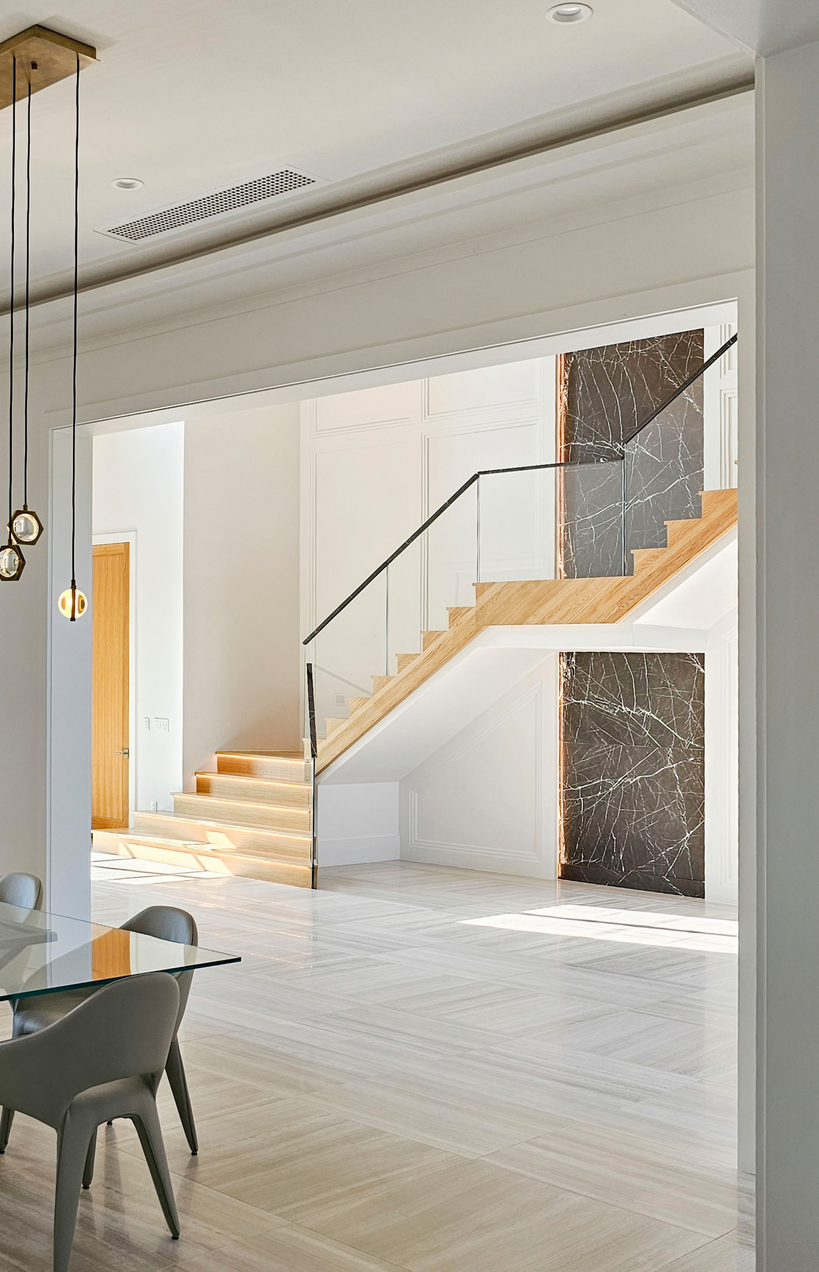 107_Sustainable Modern-Floating Staircase, Great Falls VA 22066