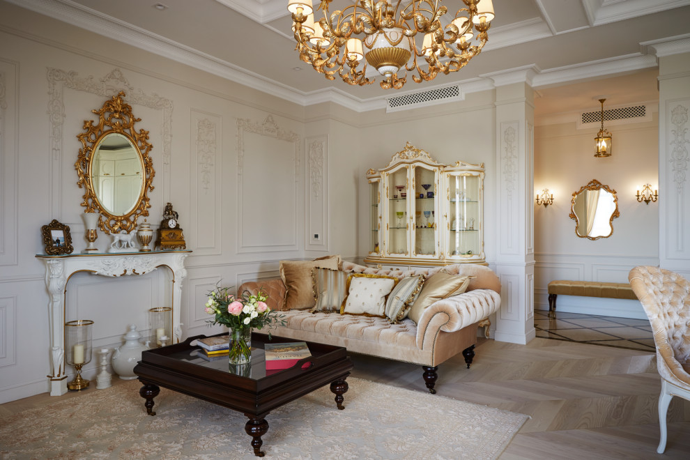 Дизайн квартиры в классическом стиле на Остоженке