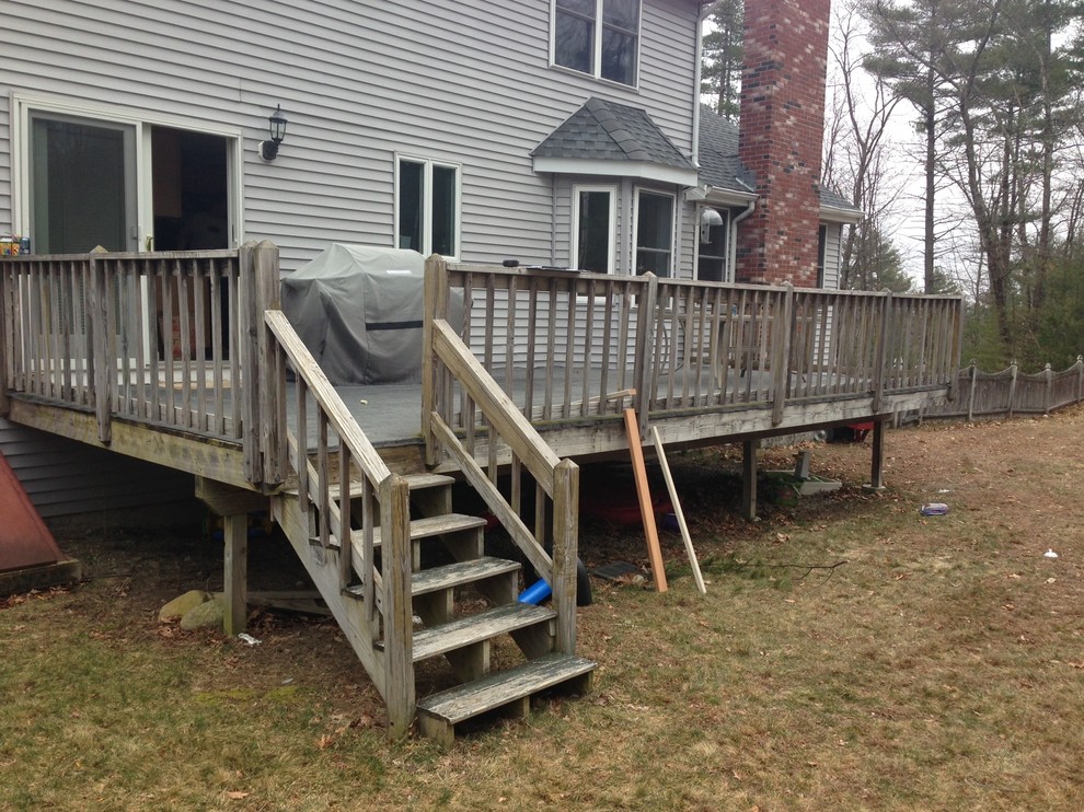 (Before) Tyngsboro, MA Deck