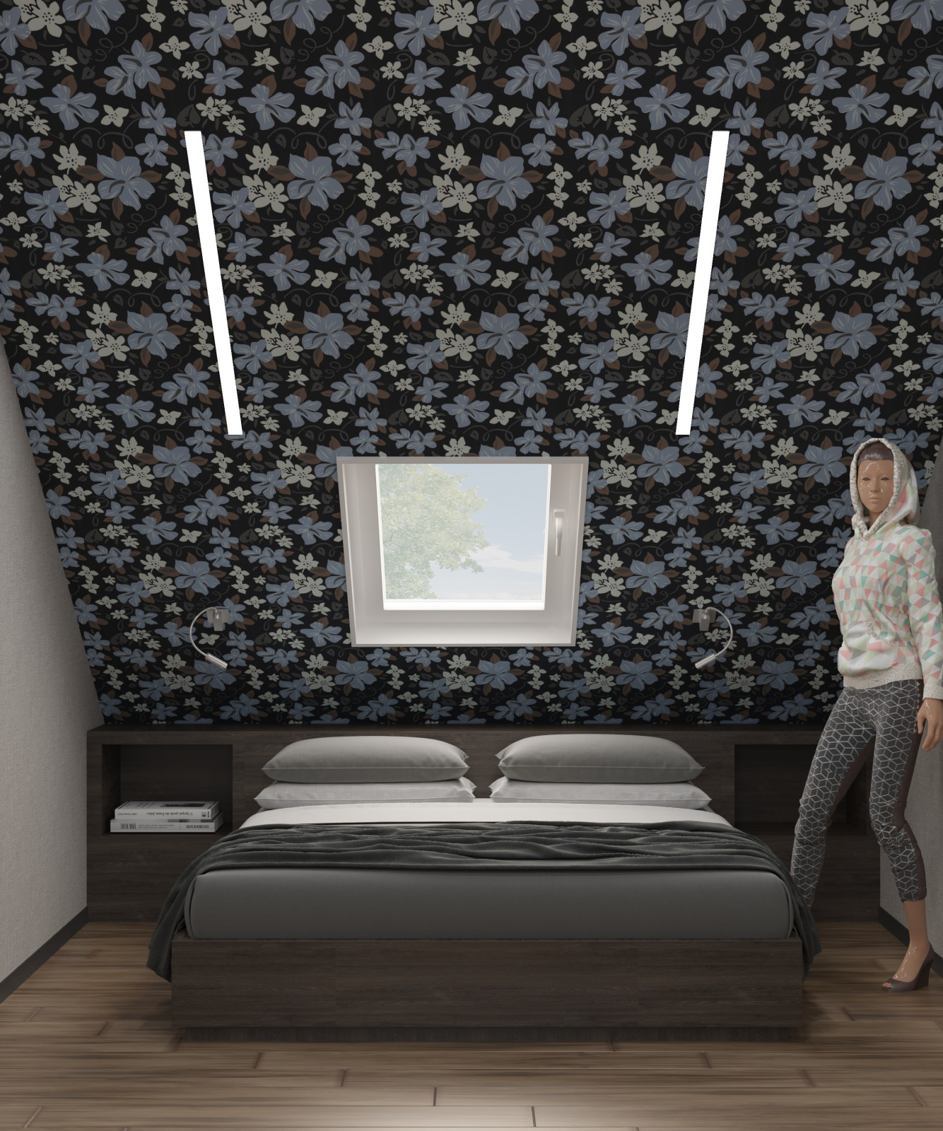 Проект жилого дома с мансардой, КП "Чешская деревня"