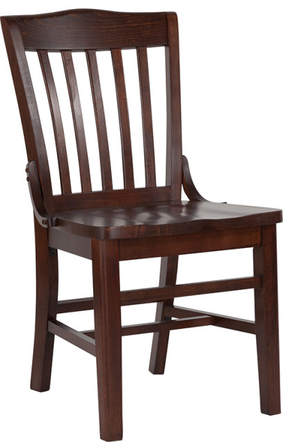 Mahogany Wood Dining Chair - Modern - Kitchen And Dining Furniture - by ...