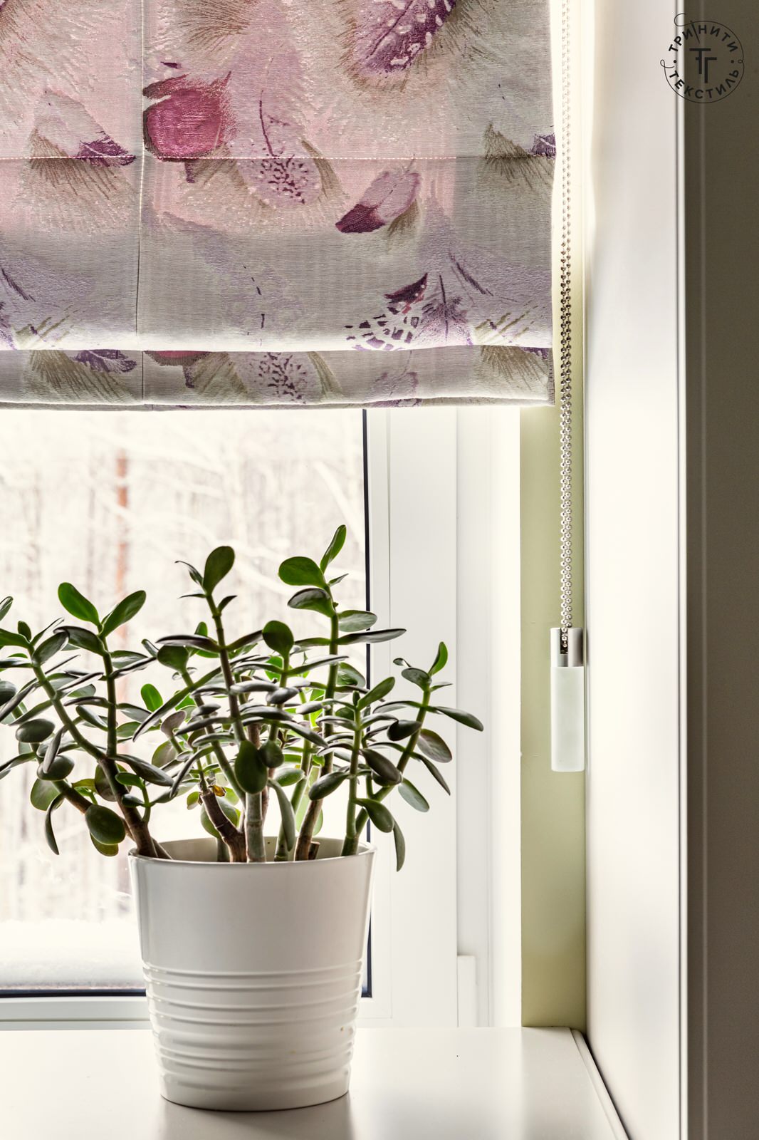 Уютное текстильное оформление загородного дома