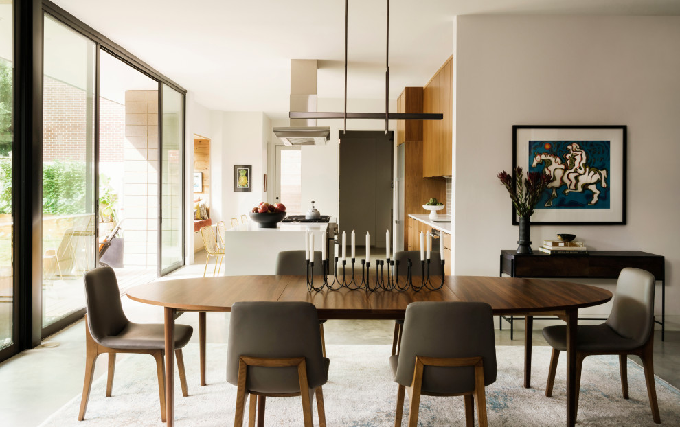 Foto di una sala da pranzo moderna