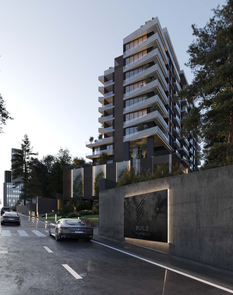 Modern Style Residential Building