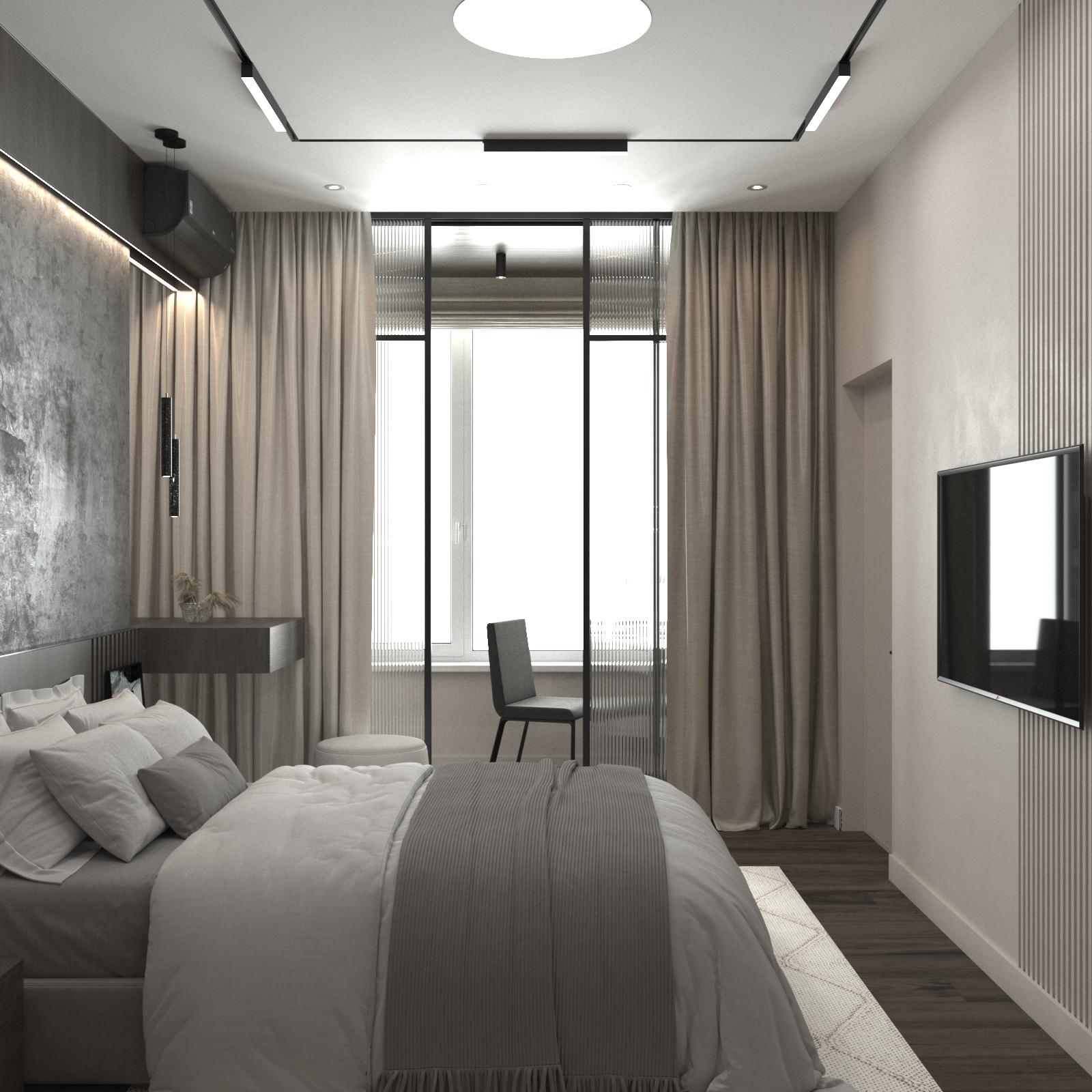 Двухкомнатная квартира для молодой семейной пары