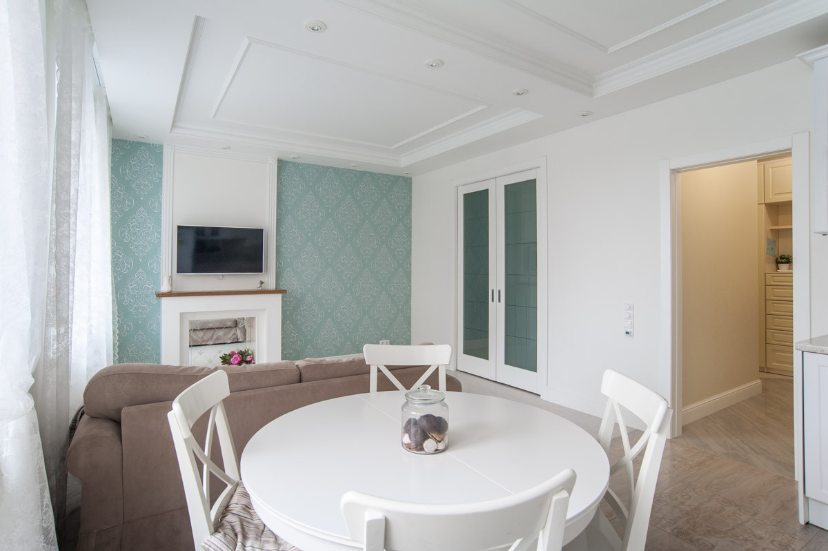 Реализованный интерьер квартиры в стиле "Прованс"