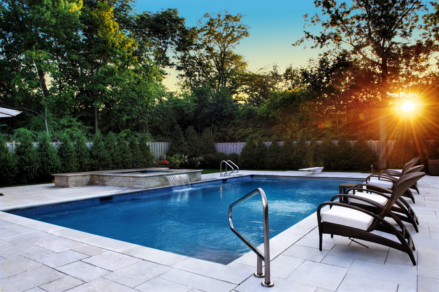 Inground Swimming Pool traditional-swimming-pool-and-hot-tub