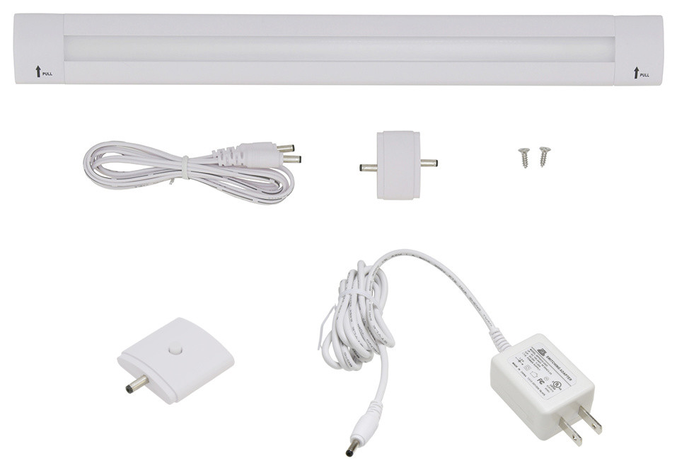 Lightkiwi® Lilium 12" Warm White Modular LED Under Cabinet Lighting Basic Kit