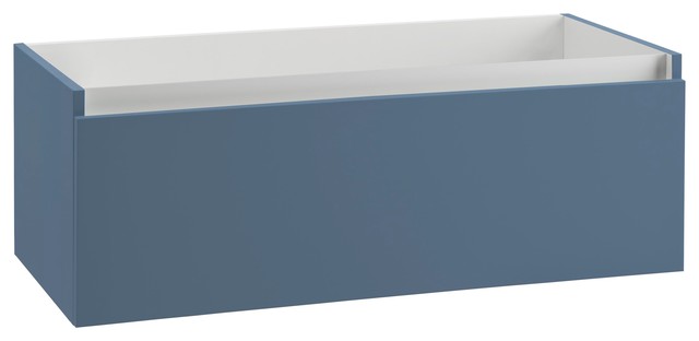 Ibiza Bathroom Vanity Base, Blue