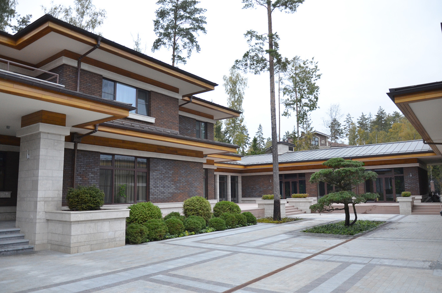 Вилла в стиле Райта. КП "Вымпел" Новорижское шоссе