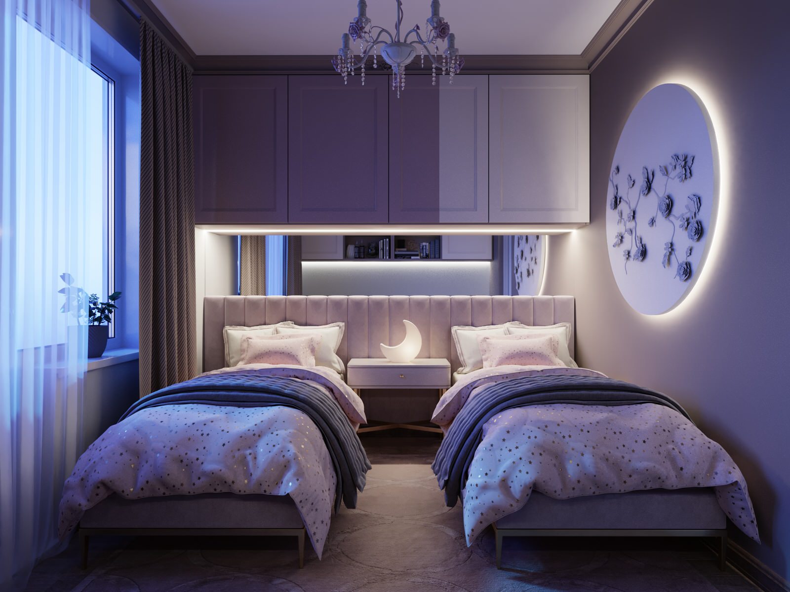 Детская для двух девочек