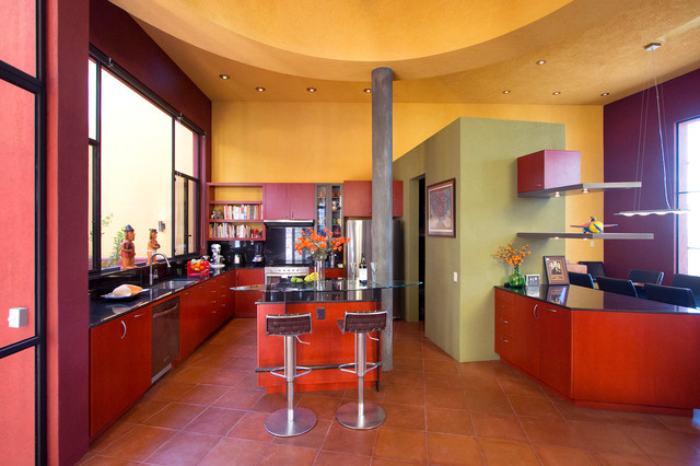 Escalera al Cielo contemporary-kitchen