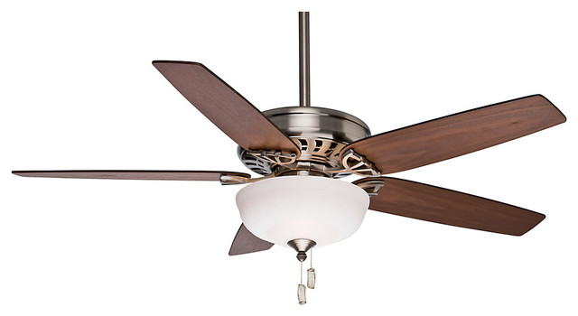 Casablanca Concentra Gallery 54 Ceiling Fan With Light Brushed