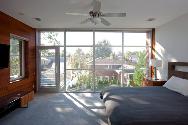 Split Level Conversion contemporary-bedroom