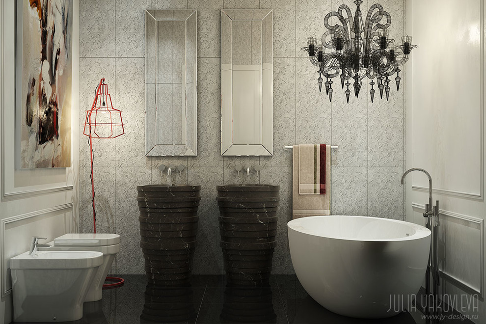 Дизайн-проект ванной комнаты