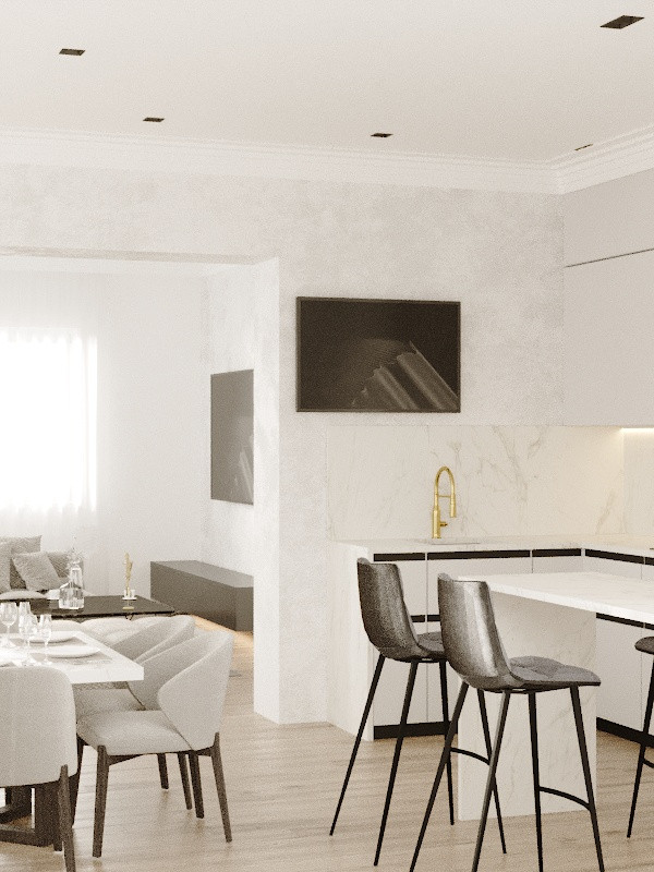 Современная классика в пастельных тонах