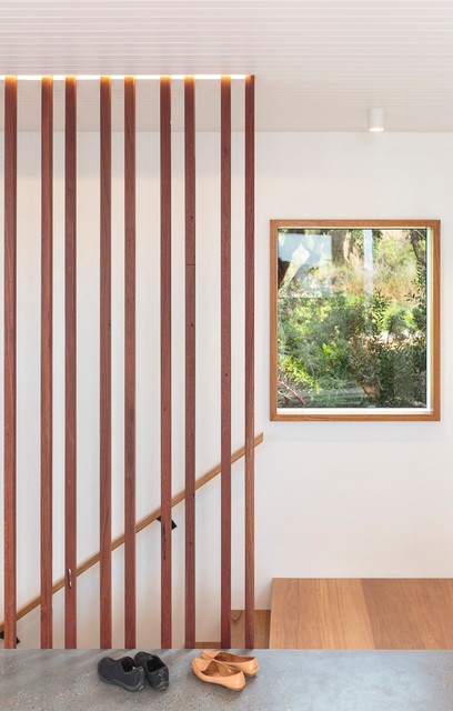Tree House Merewether maritim-vardagsrum