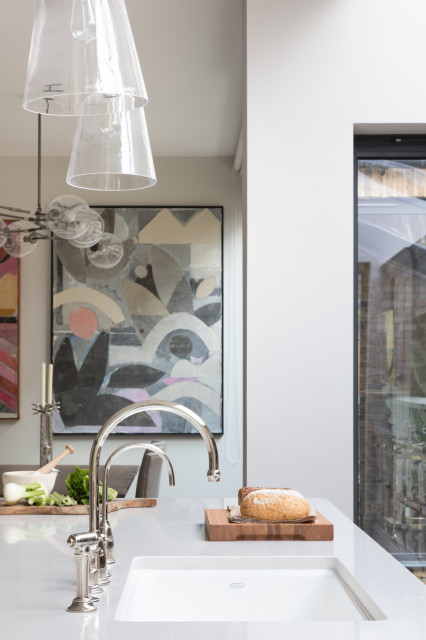 North London Project transitional-kitchen
