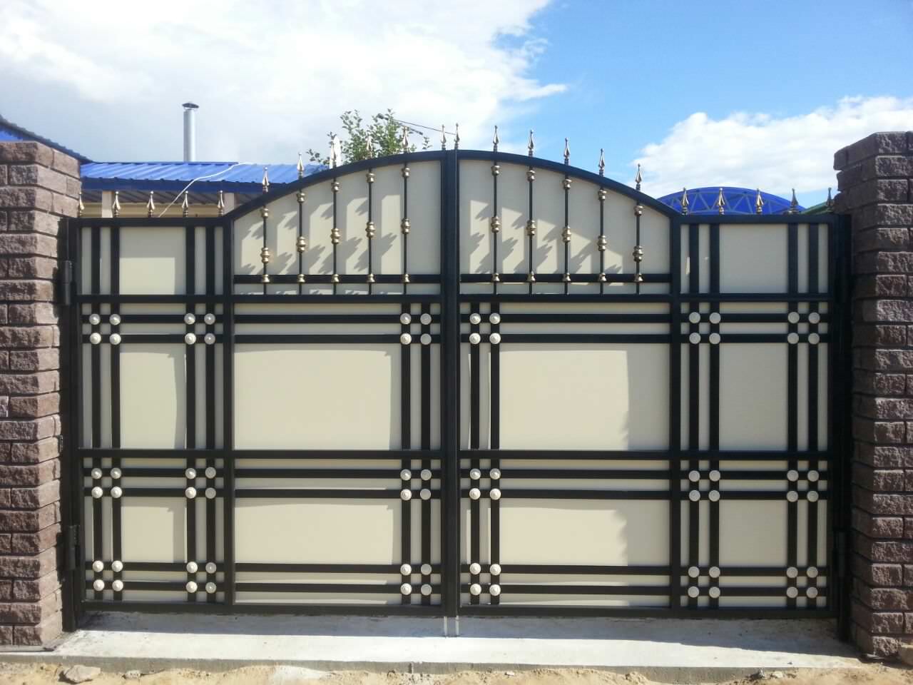 Кованые ворота и калитки