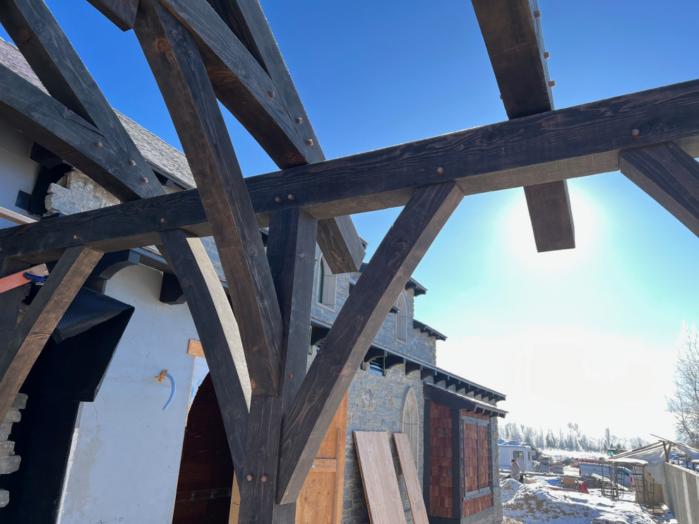 Starfall Breezeway - Timberwork