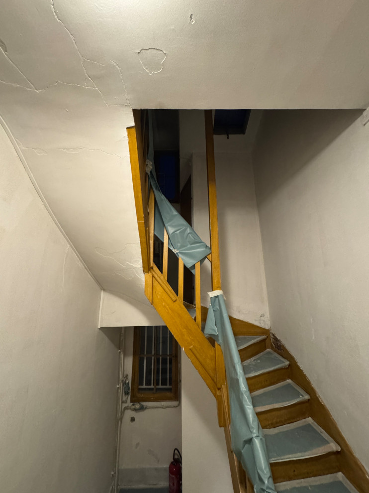 Projet en cours - Rénovation d'une cage d'escalier