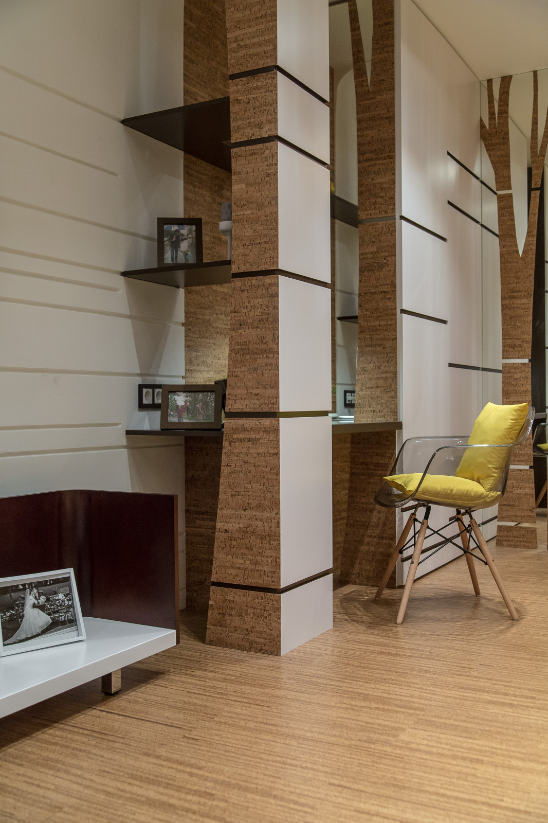 Гостиная в осенних тонах.