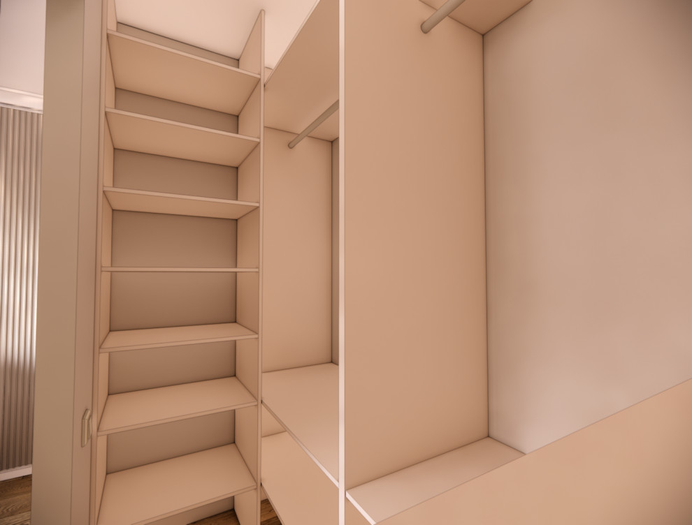 Проект спальни комнаты и детской в г.Мытищи