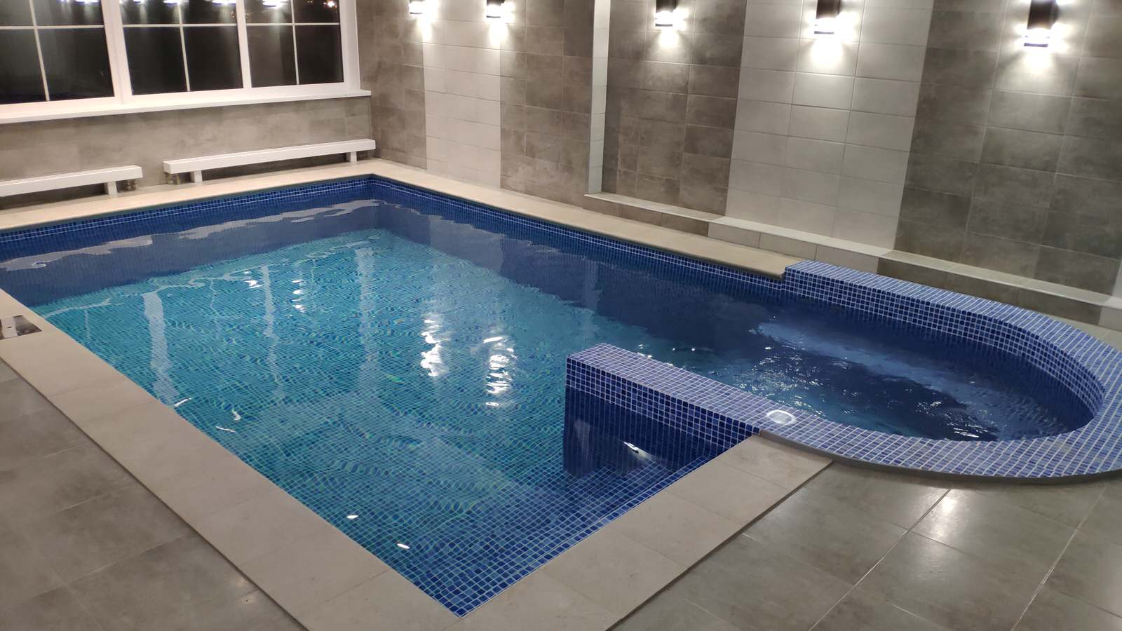 Строительство бассейна с СПА-зоной "под ключ"