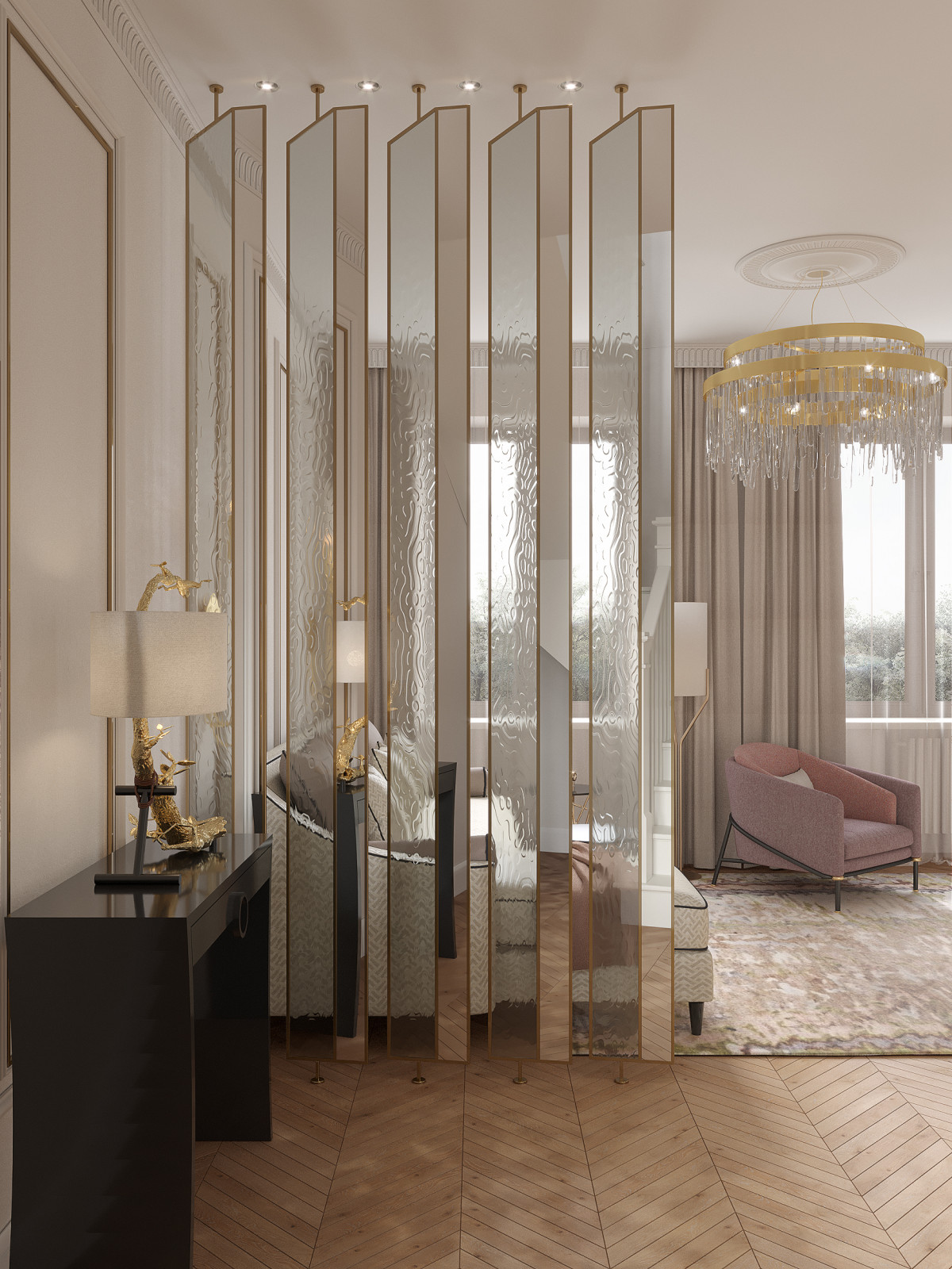 Проект двухуровневой квартиры на ул.Тверская