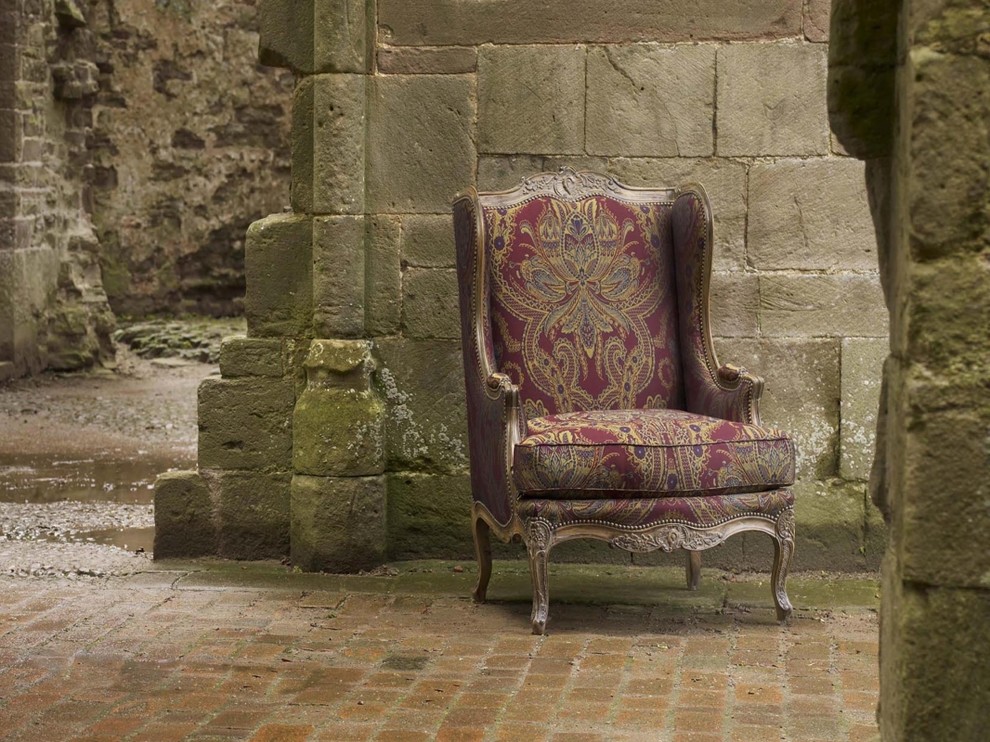 Ткани в готовых интерьерах