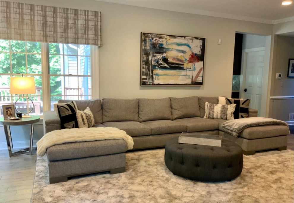 Cozy Modern Family Room