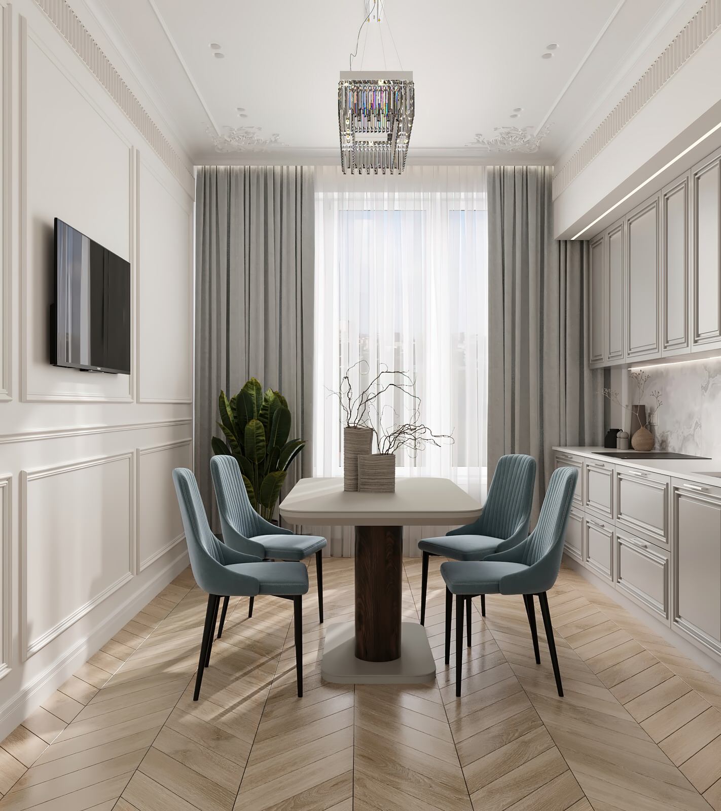 ЖК "Сердце Столицы" 88 м2