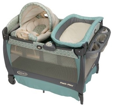 Graco Pack n Play Playard with Cuddle Cove Rocking Seat - Winslet