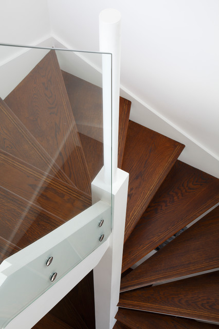 Clerkenwell Roof Extension + Renovation sovremennyy-lestnitsa