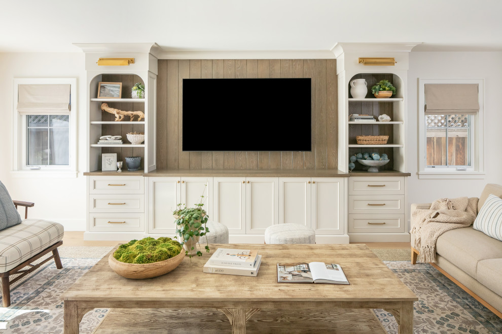 Port Streets I - Beach Style - Family Room - Orange County - by Alicia ...