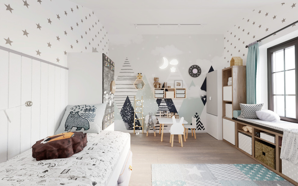 Детская в скандинавском стиле