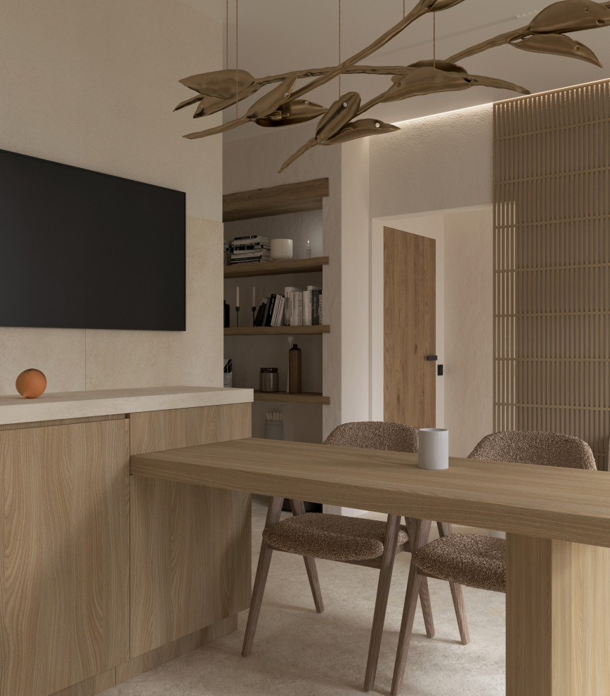 Проект загородного дома в Ленинградской области, стиль джапанди