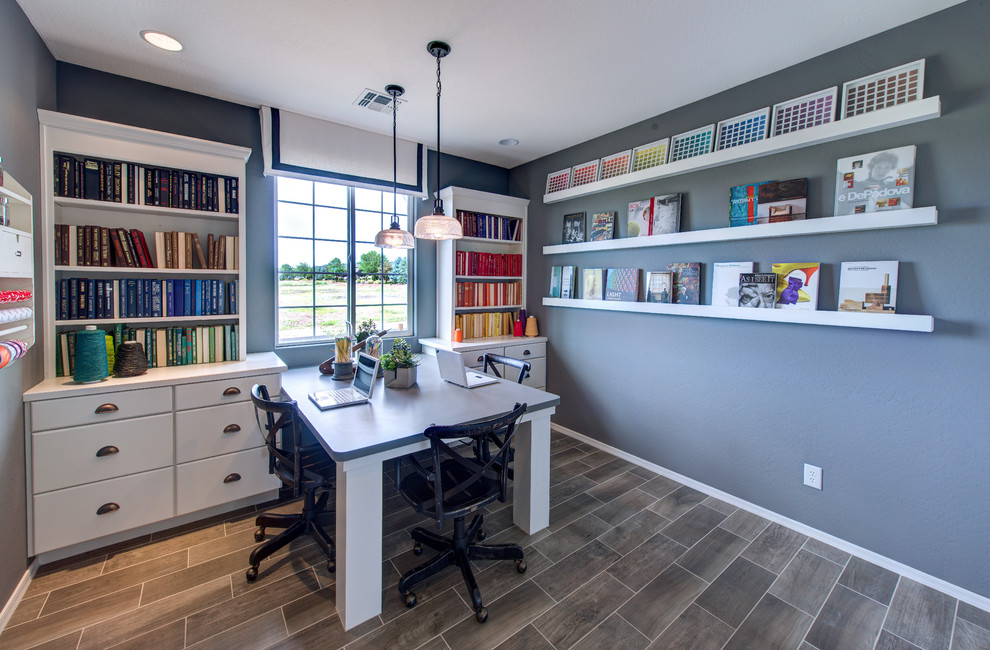 Villas at Quailwood - Modern - Home Office - Phoenix - by Dorn Homes