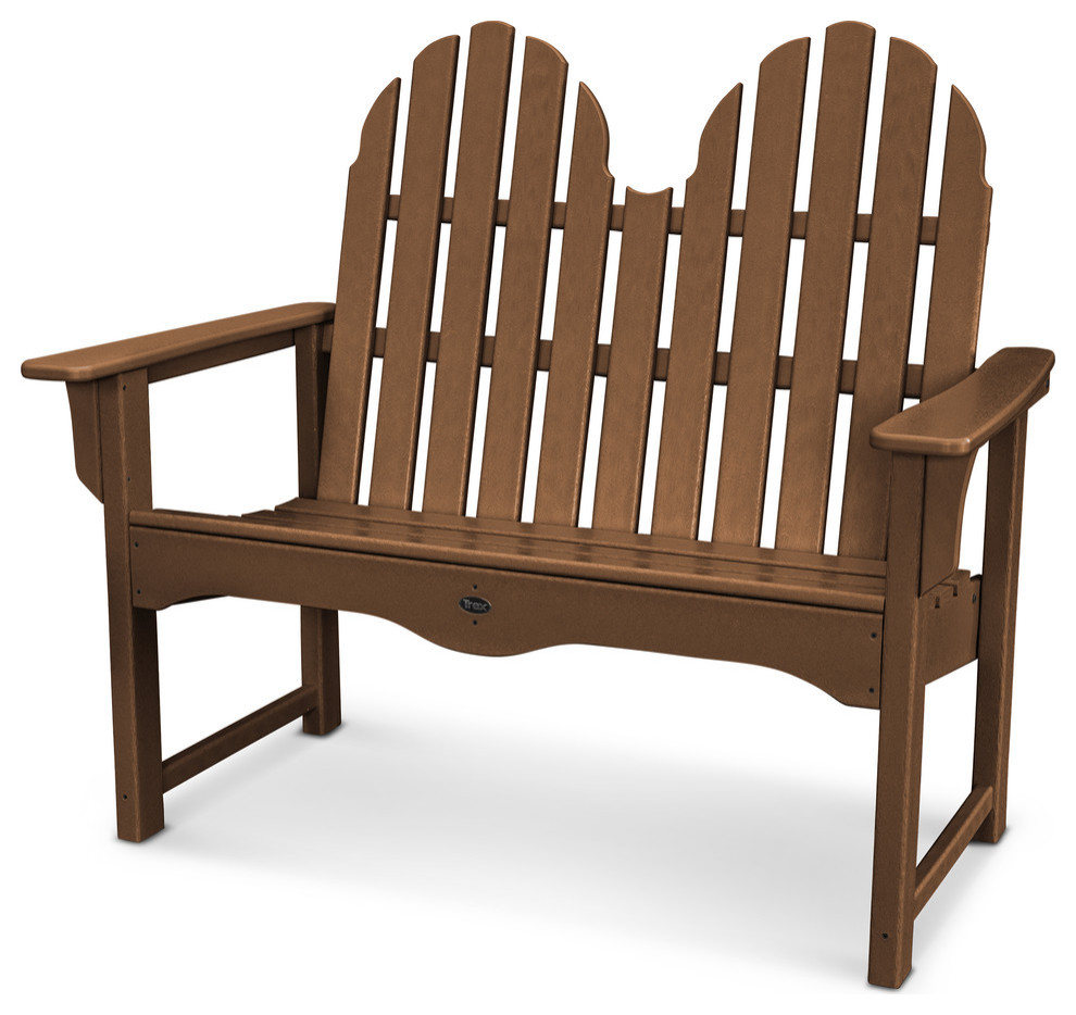 Cape Cod Adirondack 48" Bench - Transitional - Outdoor Benches - by ...