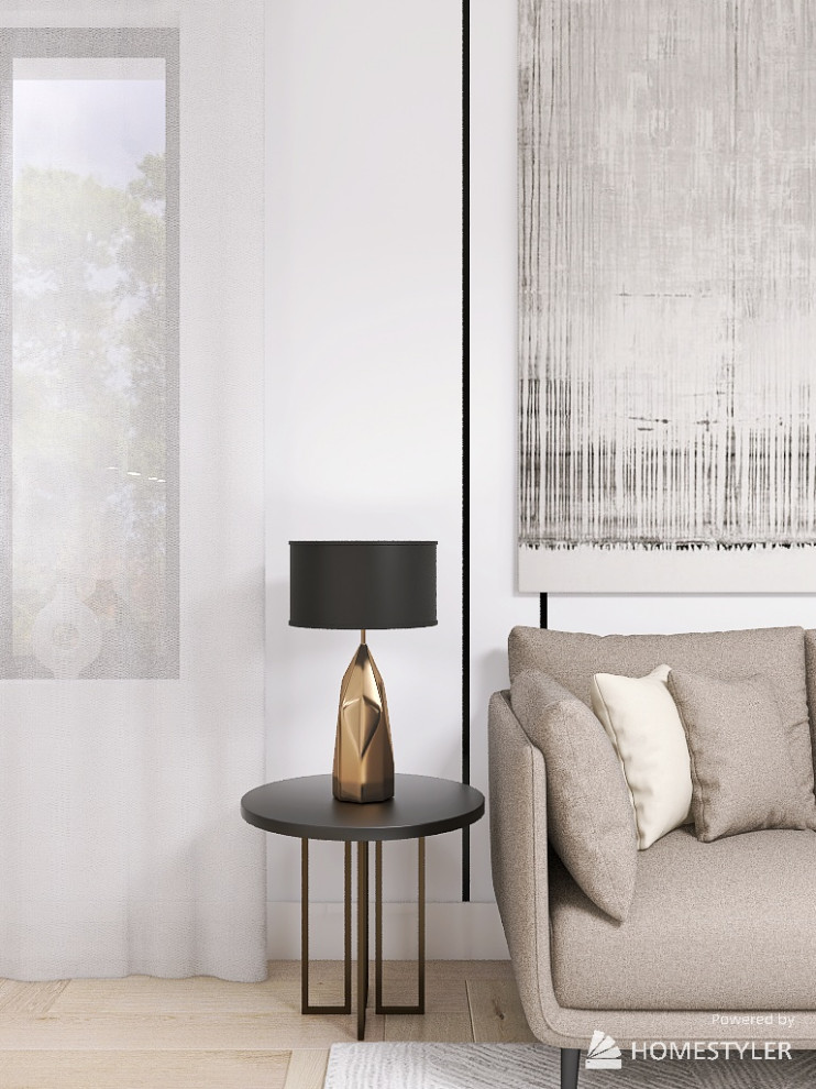 Кухня-гостиная в современном стиле