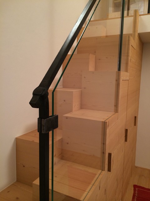 Scale e parapetti moderne-trappe