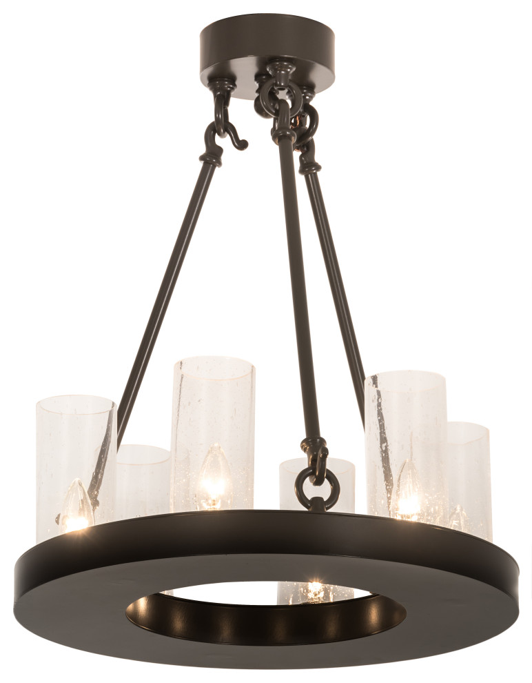 18 Wide Loxley 6 Light Chandelier