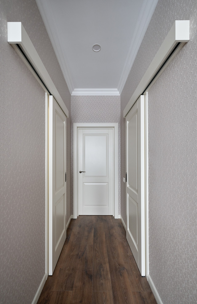 Белые Кантри в классическом интерьере